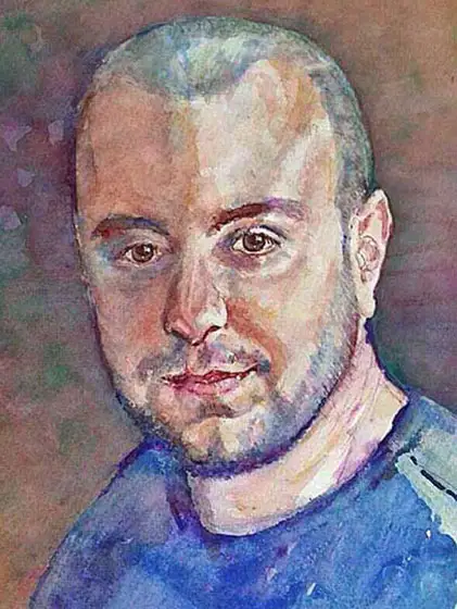 Damijan :: Größe 40cm x 30cm :: Aquarell