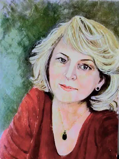 Madam Douk :: Größe 48cm x 35cm :: Acryl